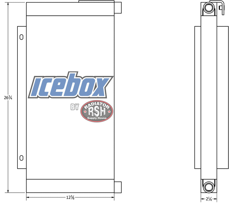 Load image into Gallery viewer, Universal Sweeper Oil Cooler # 890953
