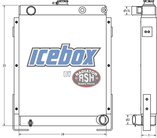 180 Sweeper Radiator