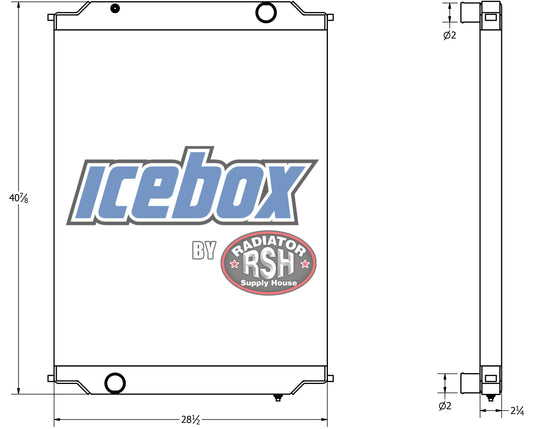 Universal Pump Radiator