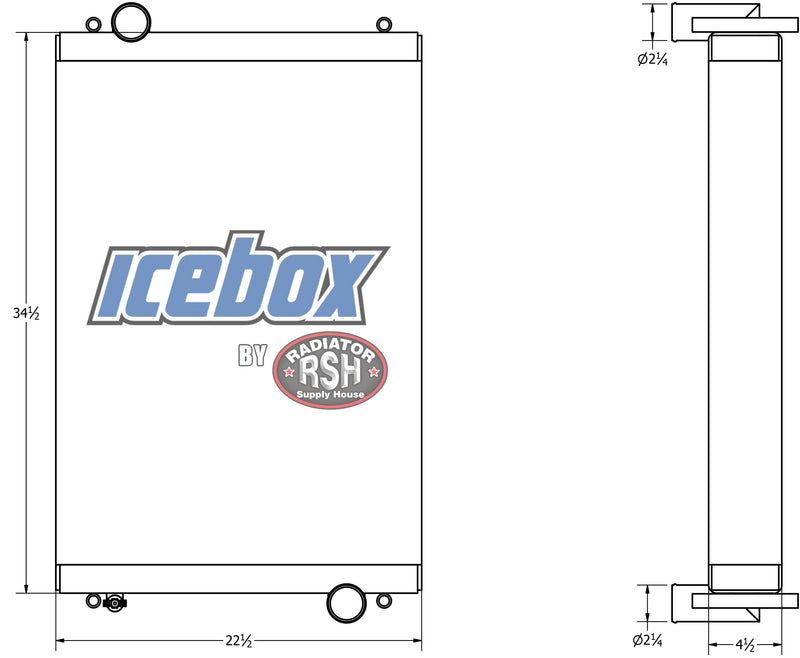 Load image into Gallery viewer, Volvo L60H, L70H, L90H Radiator # 890958
