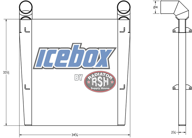 Load image into Gallery viewer, Snow Cat Charge Air Cooler # 890959
