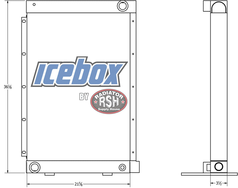 Load image into Gallery viewer, Universal Oil Cooler # 890969
