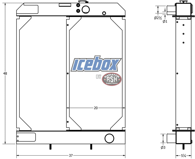Load image into Gallery viewer, Kodiak Snow Plow Radiator # 890981
