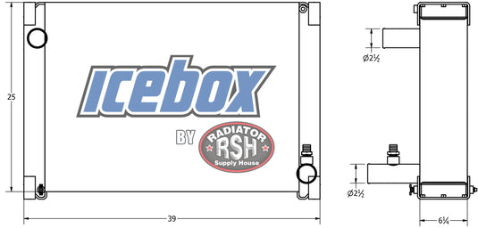 Wolfe 450 Radiator