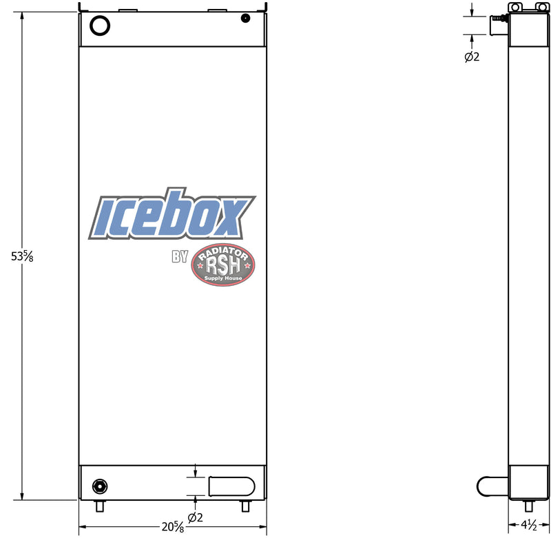 Load image into Gallery viewer, Kawasaki 92ZV Radiator # 890988
