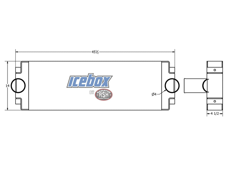 Load image into Gallery viewer, Oshkosh H-Series, XF Broom Charge Air Cooler # 890993
