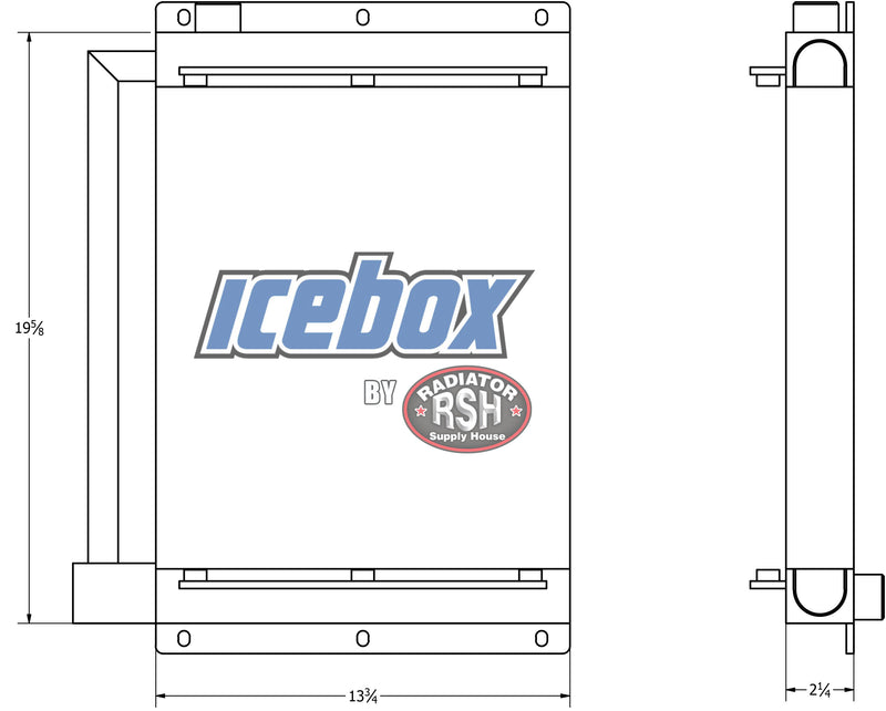 Load image into Gallery viewer, AGT Industrial Skid Steer Forestry Drum Mulch Oil Cooler # 890999
