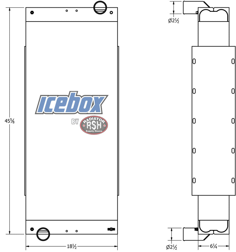 Load image into Gallery viewer, JCI FT200 Radiator # 891001
