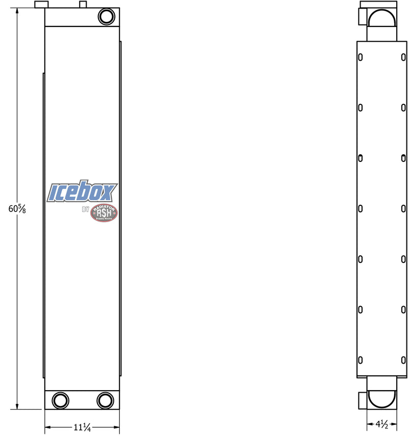 Load image into Gallery viewer, Peterson 4700, Tub Grinder Oil Cooler # 891006
