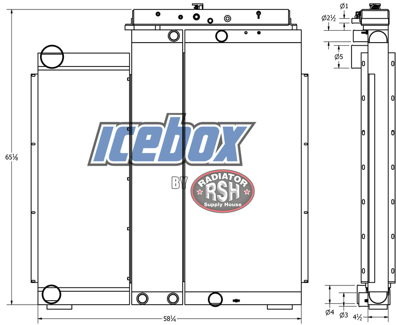 Load image into Gallery viewer, Peterson 4700, Tub Grinder Cooling Package # 891008
