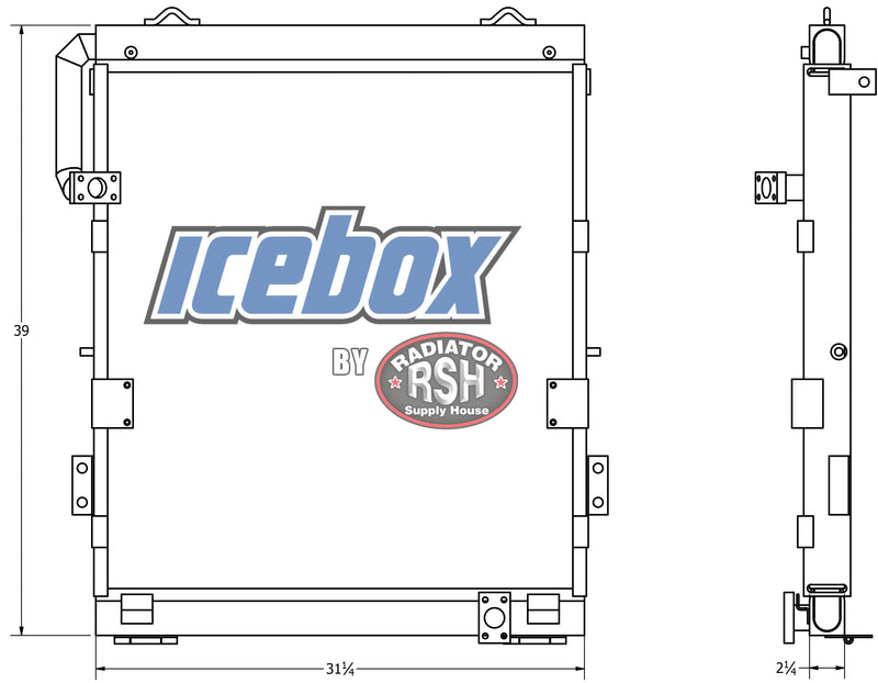 Load image into Gallery viewer, Volvo EC210LC Oil Cooler # 891024
