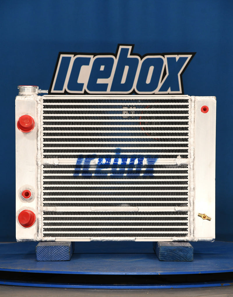 Load image into Gallery viewer, Bobcat BL370, Backhoe Loader Radiator # 891087

