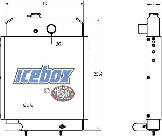 Elgin Crosswind, CR2149D Radiator