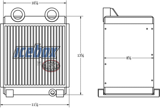 Deutz F6L912F, 913 Oil Cooler