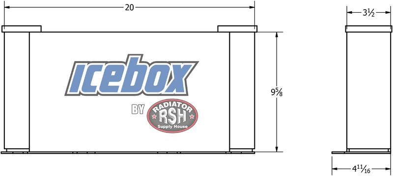 Load image into Gallery viewer, Volvo L40, L45 Radiator # 891119
