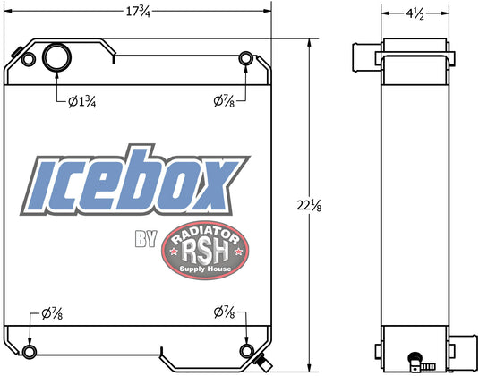 New Holland Tractor Radiator