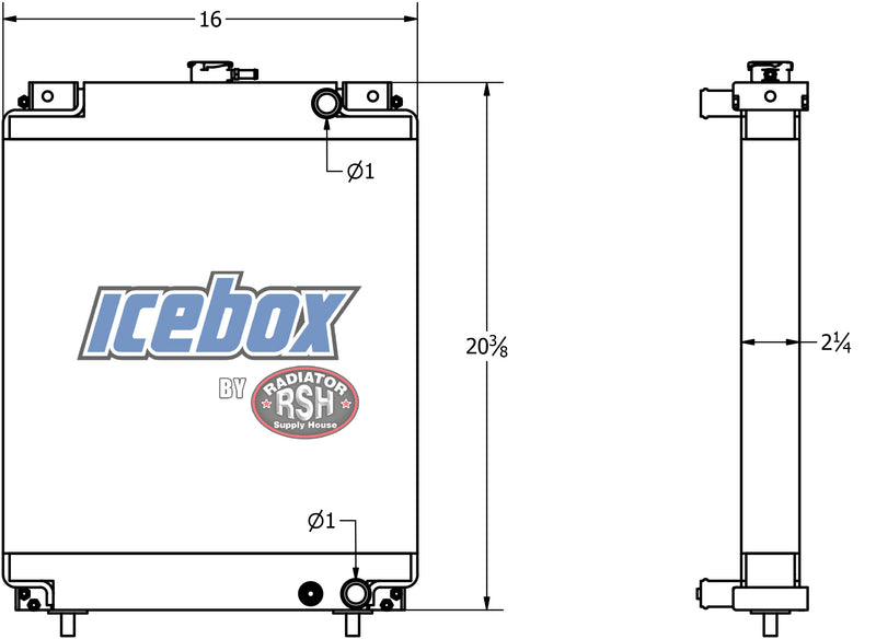 Load image into Gallery viewer, New Holland EH30.B Radiator # 910023
