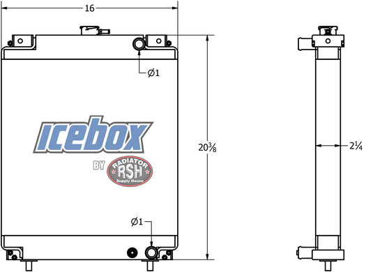 New Holland EH30.B Radiator