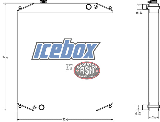New Holland H8080 Radiator