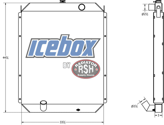 Kobelco SK300 Radiator