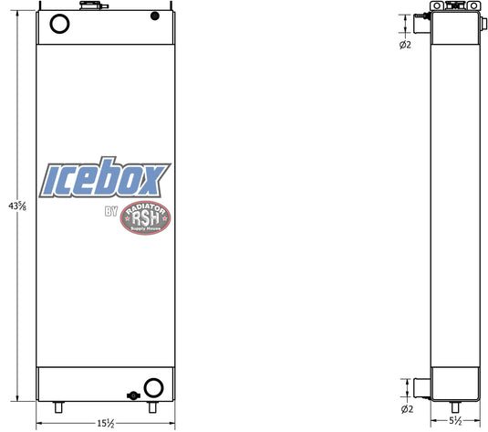 Kobelco SK260 Radiator