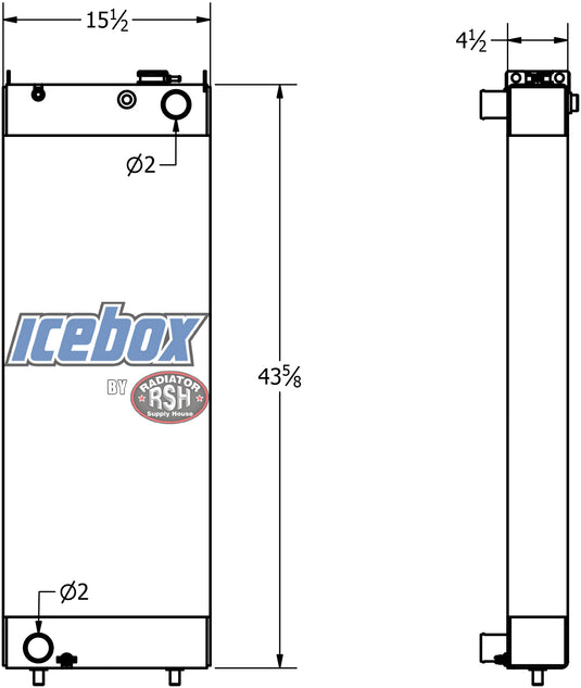 Kobelco SK210 Radiator