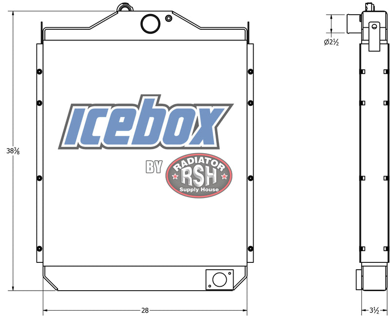 Load image into Gallery viewer, Komatsu PC220LC-3 Radiator # 930036
