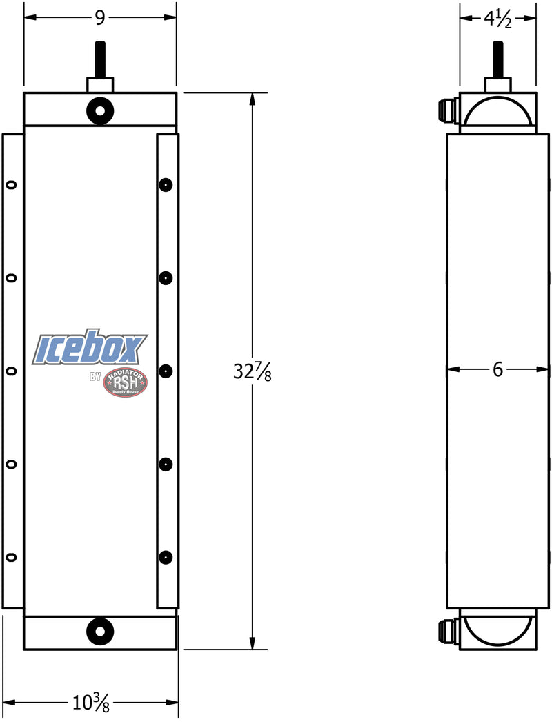 Load image into Gallery viewer, Galion A500, A600, 830, 850, 870 Oil Cooler # 930118
