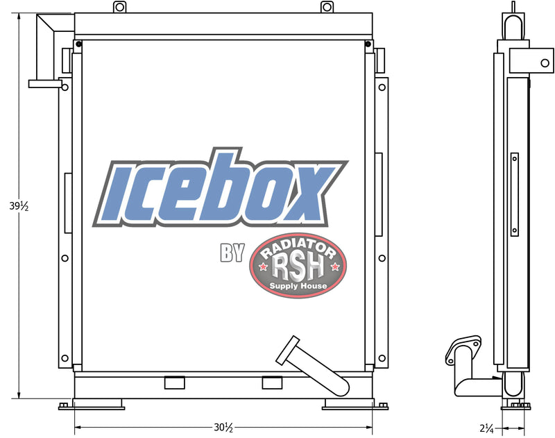 Load image into Gallery viewer, Komatsu PC200LC6 Oil Cooler # 930131
