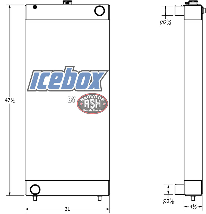 Load image into Gallery viewer, Komatsu Radiator # 930180
