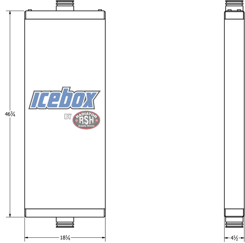 Load image into Gallery viewer, Komatsu HD325-8, HD405-8, HD325-8E0, Radiator Core # 930290
