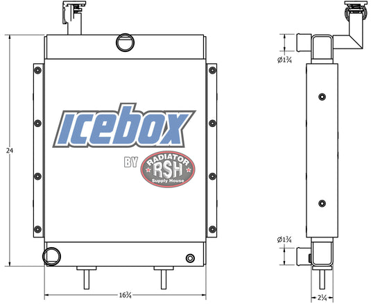 Dresser S46B Radiator