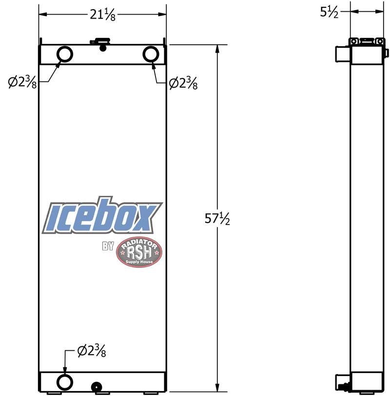 Load image into Gallery viewer, Komatsu 480-8 Radiator # 930311
