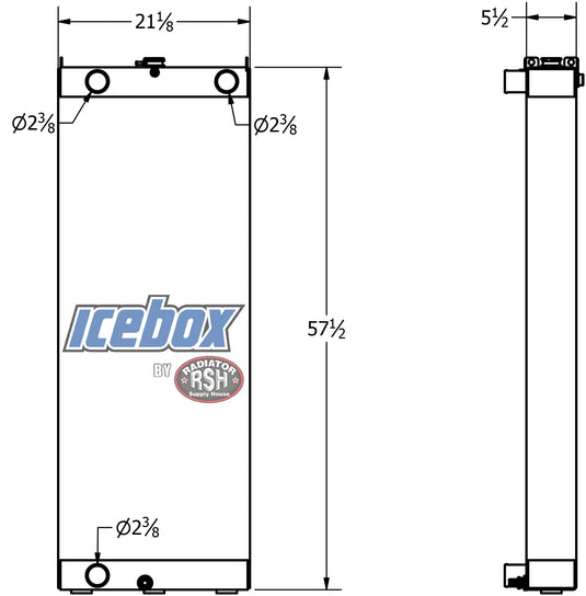 Komatsu 480-8 Radiator