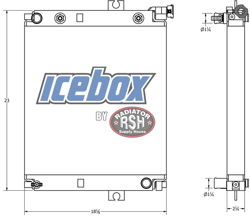 Load image into Gallery viewer, Hyster Radiator # 940026

