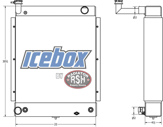 Hyster XL190 Radiator