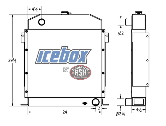 Gradall 534D10 Radiator