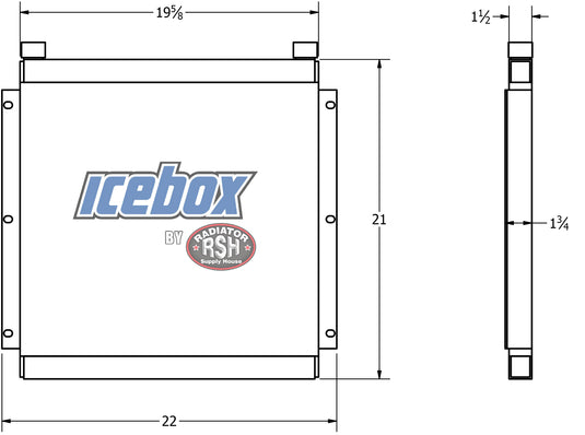 Lull Telehandler Oil Cooler