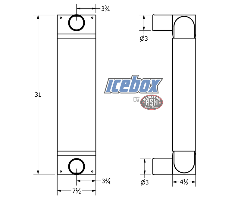 Load image into Gallery viewer, Hyster H190HD Charge Air Cooler # 940218
