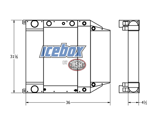 Hyster H190HD Cooling Package # 940222