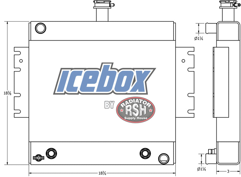 Load image into Gallery viewer, Hyster S55XL Radiator # 940226
