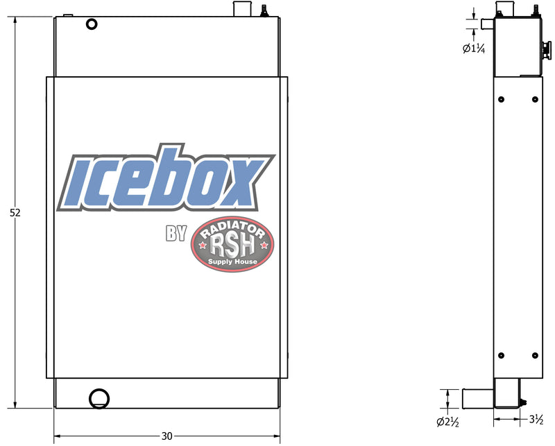 Load image into Gallery viewer, Manitowoc 222 EX, 222EX Radiator # 940238

