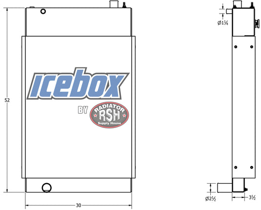 Manitowoc 222 EX, 222EX Radiator