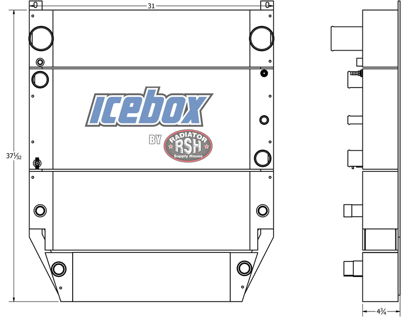 Load image into Gallery viewer, Hyster H190HD2, H210HD2, H230HD2, H23 Cooling Package # 940244
