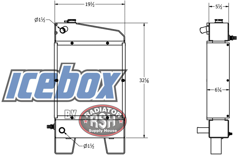 Load image into Gallery viewer, Manitou MLT629, MLT633, MLT633TLS Radiator # 940270
