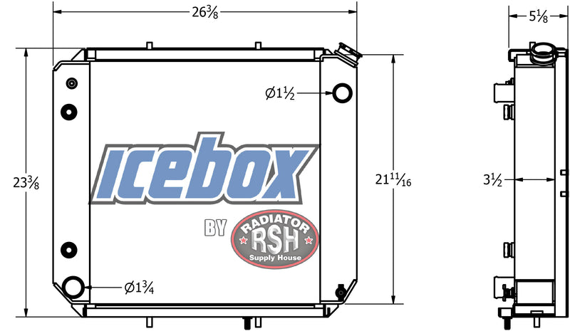 Load image into Gallery viewer, Hyster H90XM, H80XM Radiator # 940272
