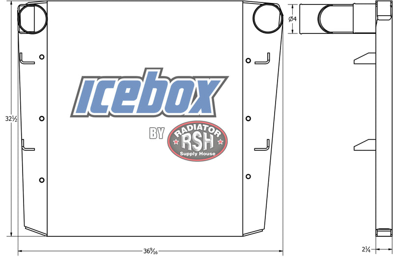 Load image into Gallery viewer, Pierce Fire Truck Charge Air Cooler # 950172
