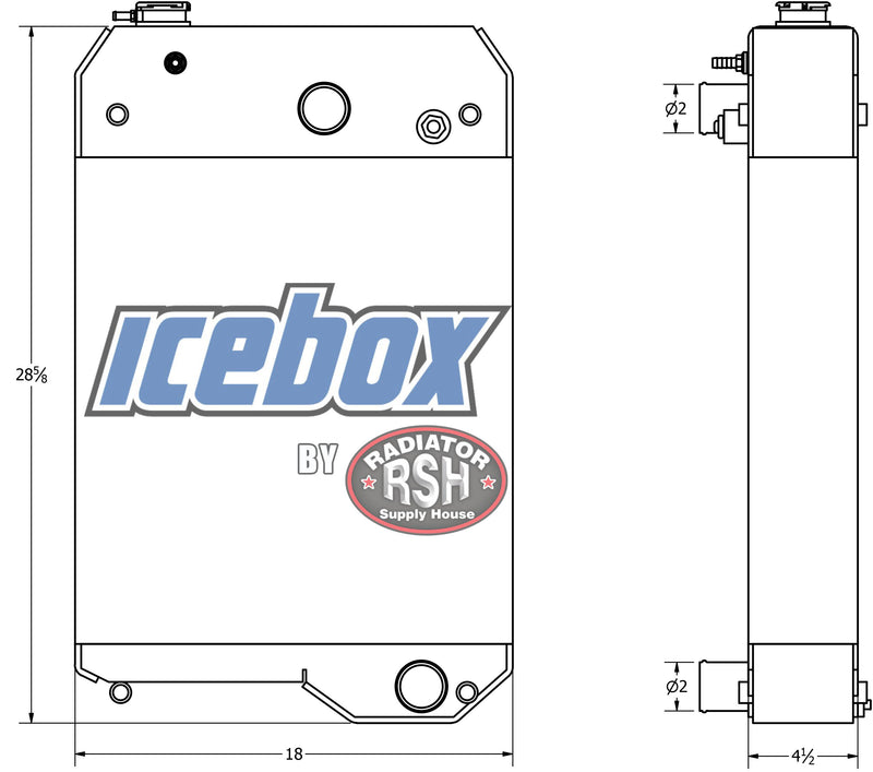 Load image into Gallery viewer, Bandit 1390 Chipper Radiator # 950175
