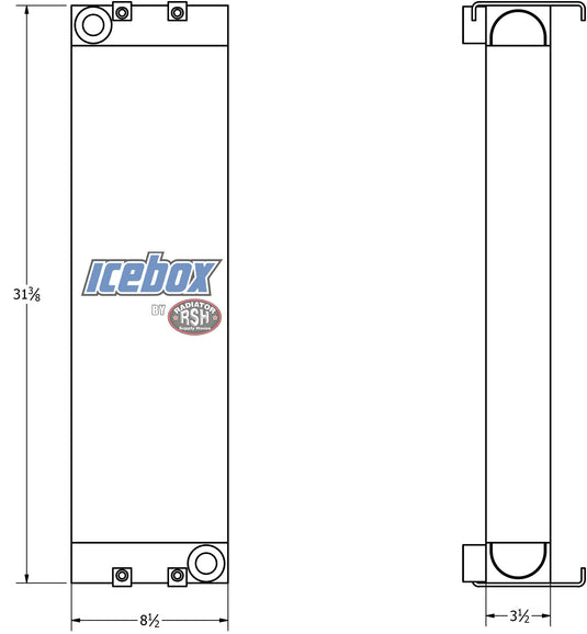 ASV MD 2800 Oil Cooler