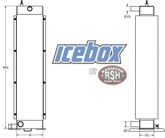 Barko 260W Radiator # 950248